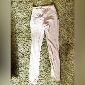 Lululemon Pastel Pink Align Leggings